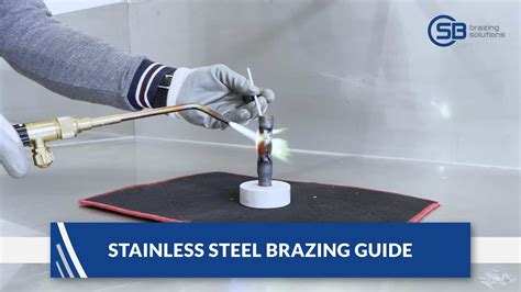 brazing stainless steel sheet metal|brazing stainless steel with propane.